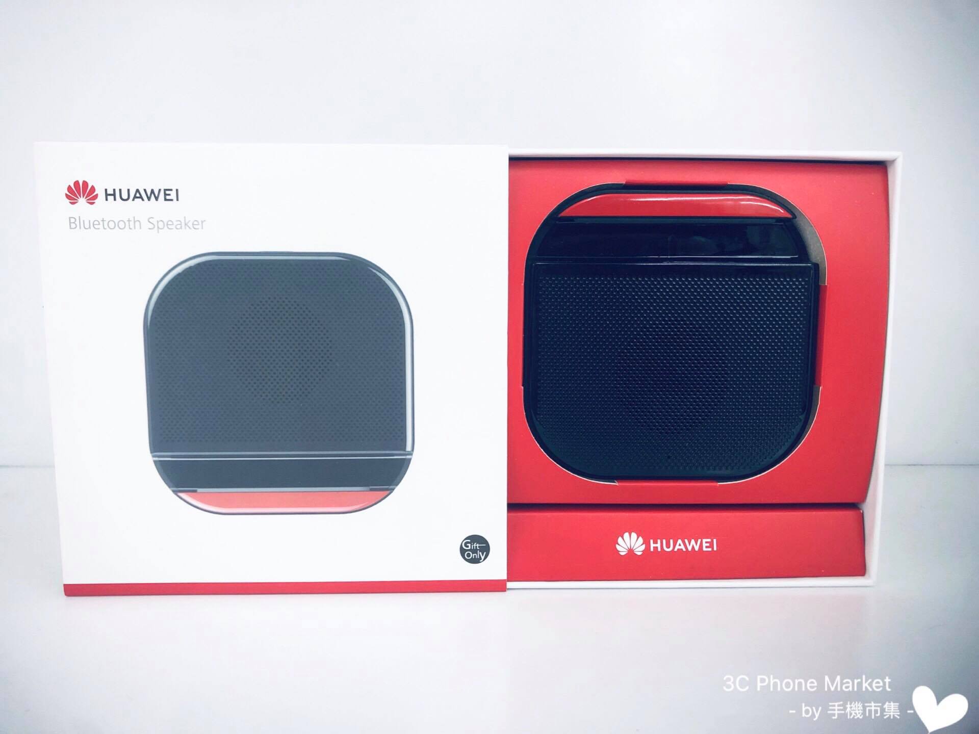 【開箱】 華為HUAWEI I5藍牙音箱 簡約黑紅設計