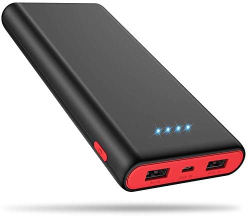 Portable Charger Power Bank 25800mAh, Ultra-High Capacity Fast Phone Charging with Newest Intelligent Controlling IC, 2 USB Port External Cell Phone Battery Pack Compatible with iPhone,Android etc 17
