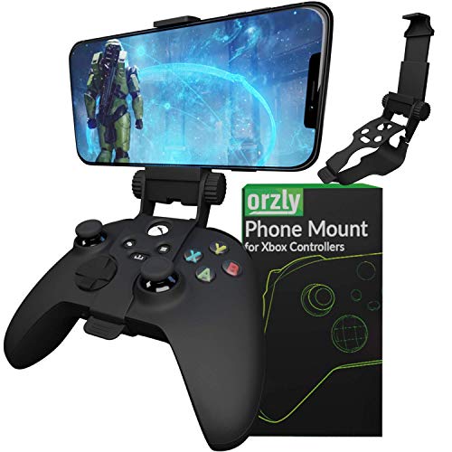 Xbox Series X Controller Mobile Gaming Clip, Xbox Controller Phone Mount Adjustable Phone Holder Clamp Compatible with Xbox Series X|S, Xbox One, Xbox One S, Xbox One X - Carbon Black 13