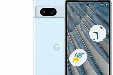 Google Pixel 7a – Unlocked Android Cell Phone – Smartphone with Wide Angle Lens and 24-Hour Battery – 128 GB –  Sea